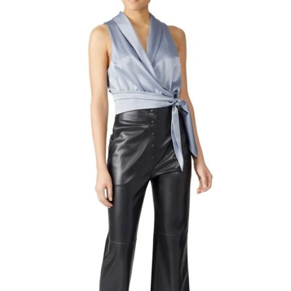 Nanushka Silo Wrap Sleeveless Top Sz. S - Picture 1 of 8